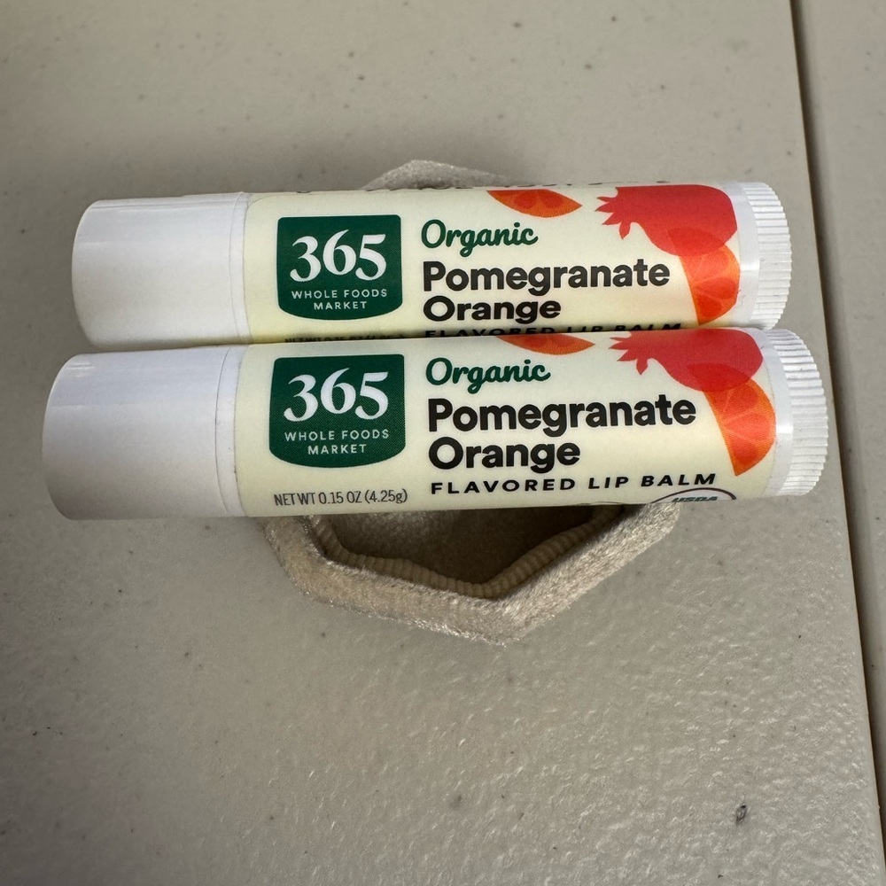 365 Organic Pomegranate Orange Lip Balm